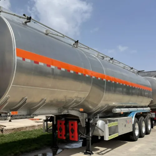 55cbm (55000 Liters) Diesel Fuel Tanker Semi Trailer for sales - suspension and axle detail