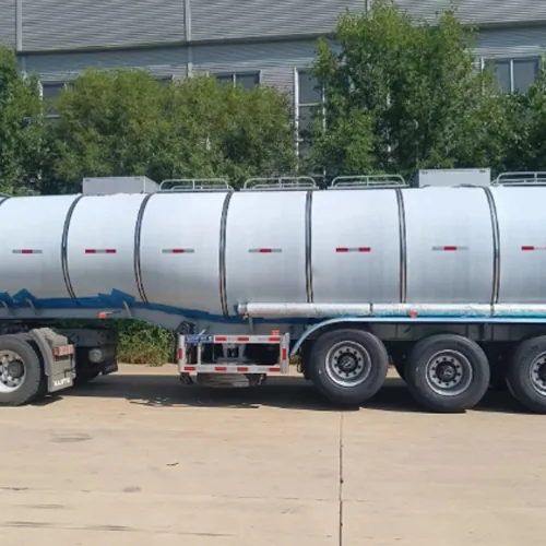 3 Axle 50000L Aluminum Alloy Tank/Tanker Semi Trailer - chassis detail