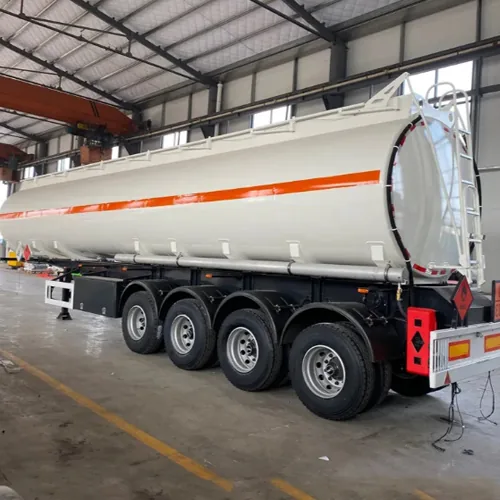 3-axle Aluminum Alloy Tanker 30,000L, 50,000L Diesel Tank Trailer For - chassis detail