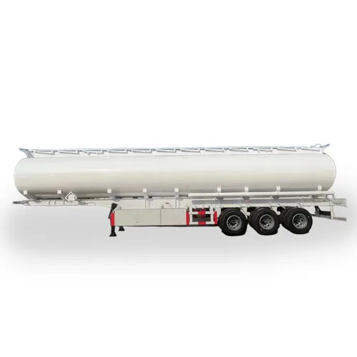 42000 Liters Diesel Oil 3 Axles Fuel Tanker Semi Trailer - main view
