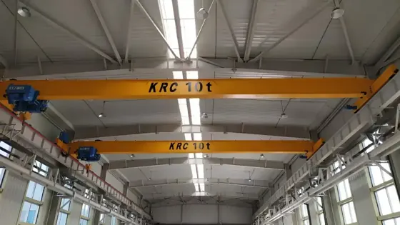 10 Ton Overhead Crane Solution supplied by TrueGlow Imaging