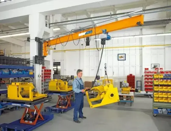 Wall Mounted Jib Crane in the jib crane range, view 7