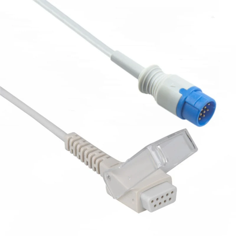 SpO2 Adapter Cable 12 Pin for Bruker N0109 2.4M with 12 pin male connector manufactured by Trumor Ltd