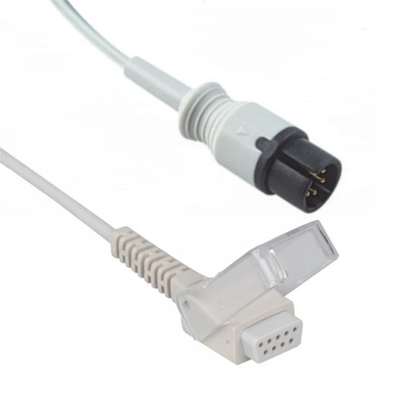 SpO2 Adapter Cable 6 Pin for Anke N0316 2.4M with 6 pin male connector manufactured by Trumor Ltd