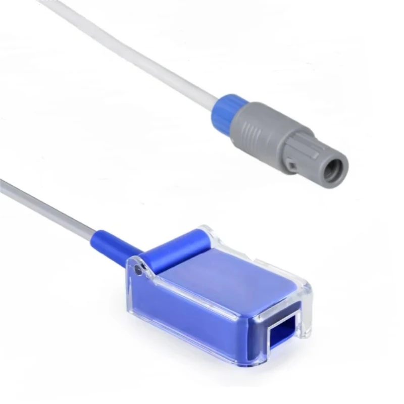 SpO2 Adapter Cable 8 Pin for Comen N0239 2.4M with 8 pin male connector manufactured by Trumor Ltd