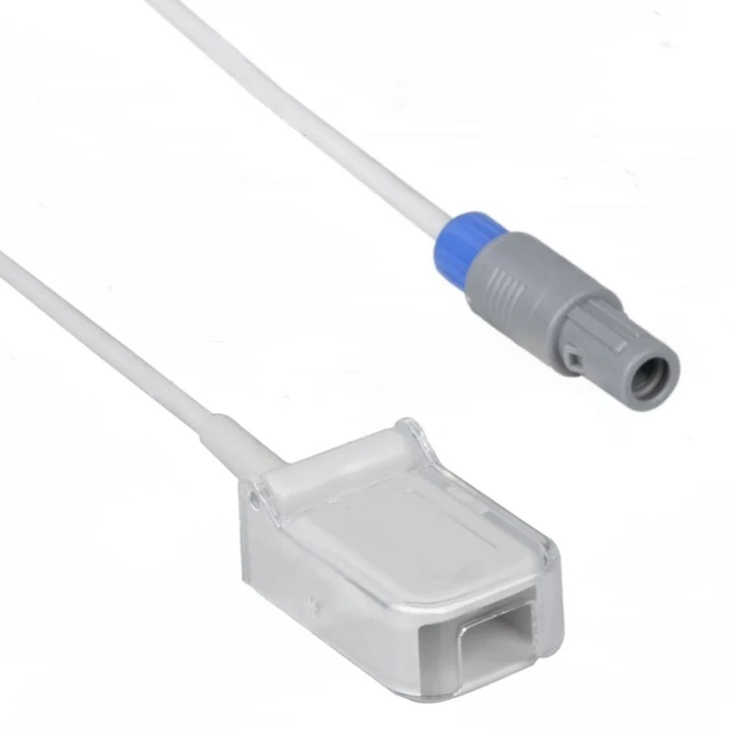 SpO2 Adapter Cable 8 Pin for Comen N0258 2.4M with 8 pin male connector manufactured by Trumor Ltd
