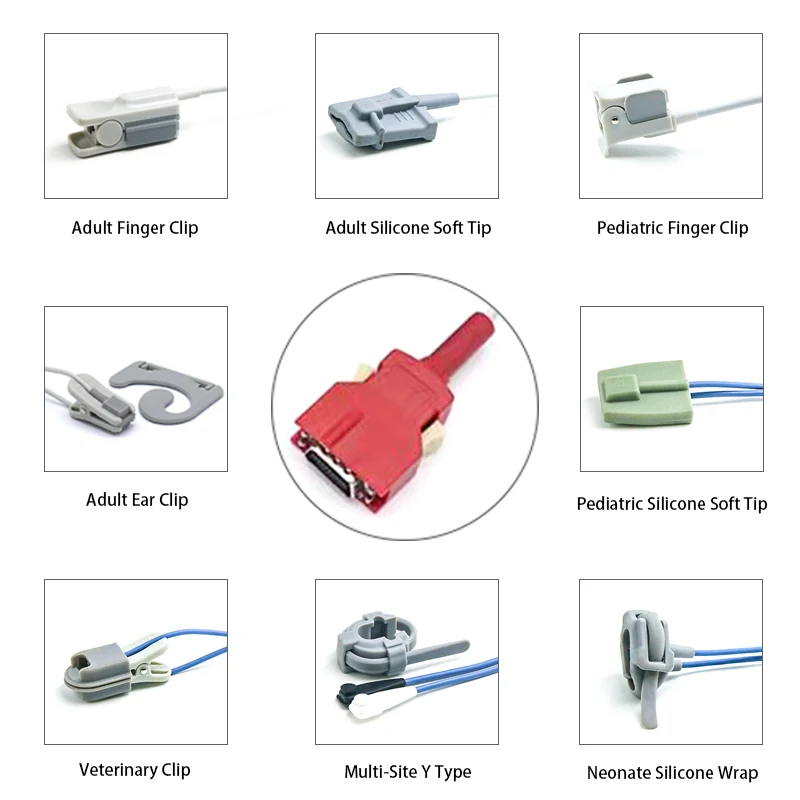 SpO2 Sensor 20 Pin for Masimo K0212 Series 3.2M with 20 pin connector manufactured by Trumor Ltd