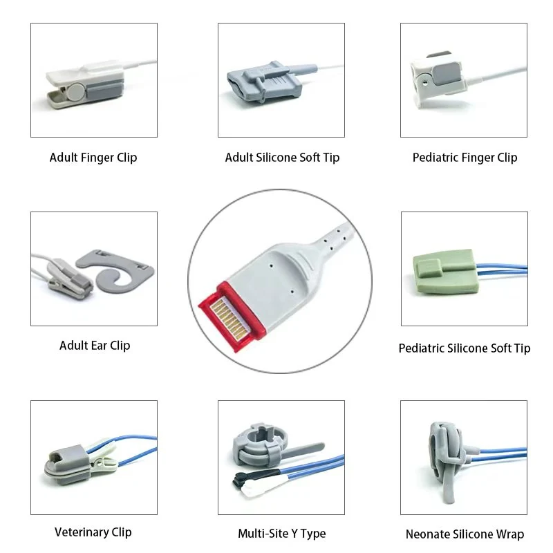 SpO2 Sensor 20 Pin for Masimo Rd Set K0320 Series 3.2M with 20 pin connector manufactured by Trumor Ltd