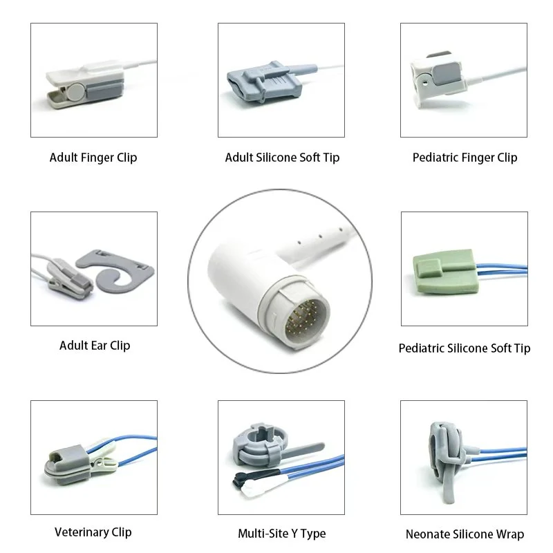 SpO2 Sensor 25 Pin for Corpuls K0325 Series 3.2M with 25 pin male connector manufactured by Trumor Ltd