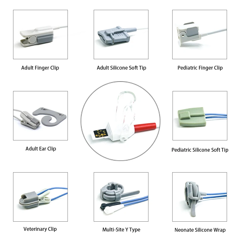 SpO2 Sensor Rd Set for Masimo K3166 Series 0.9M with rd set connector manufactured by Trumor Ltd