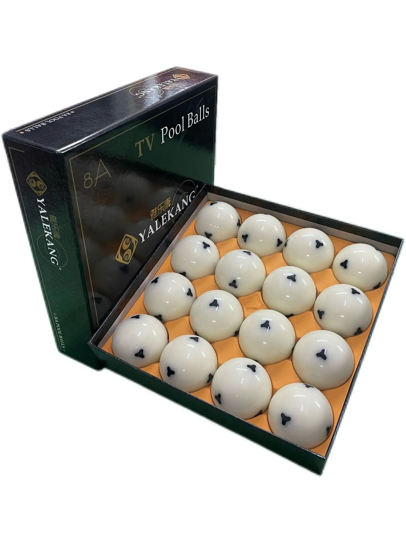 8A billiard balls, crystal balls, American style, eight large 5.7 billiard balls, crystal cue balls, factory d, photograph 2