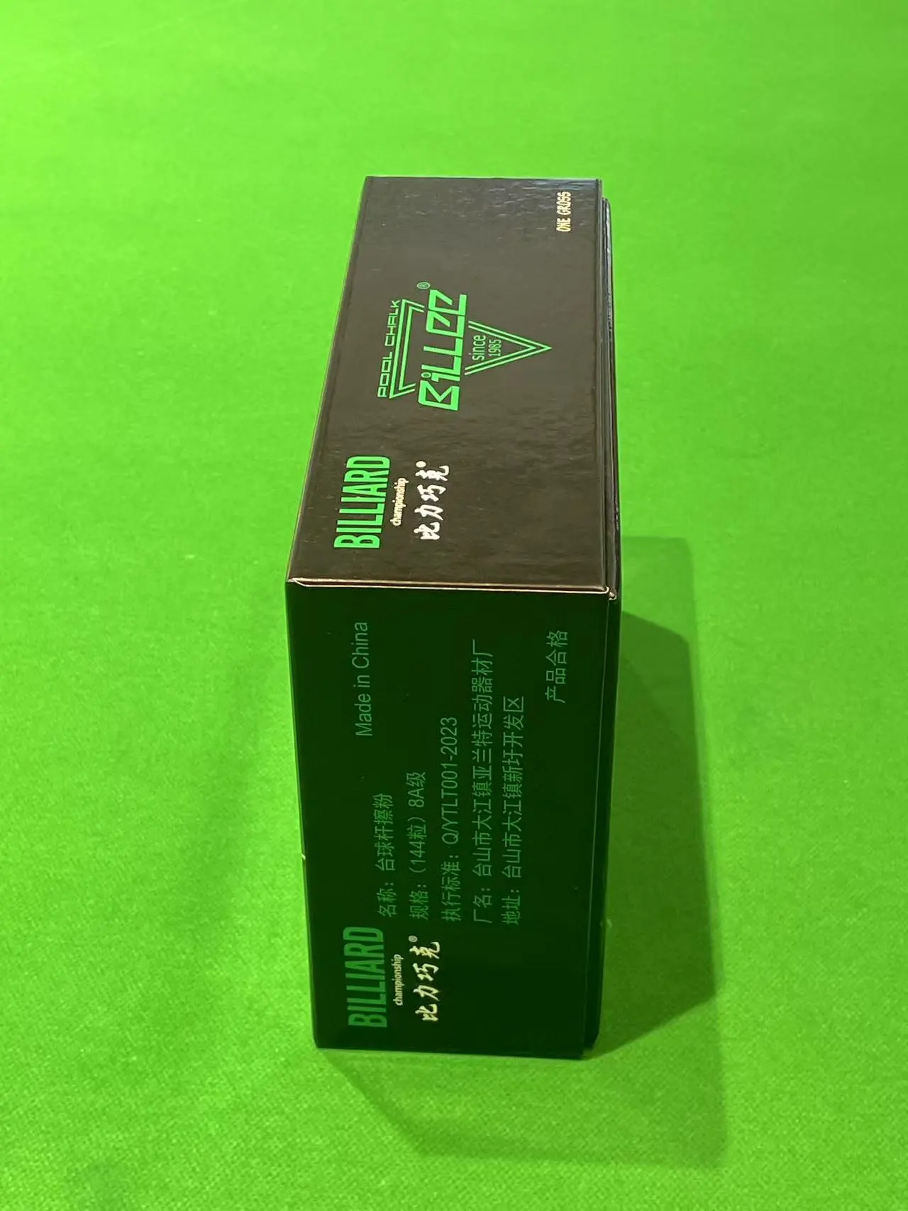 Bili 8A Pool Cue Chalk for Snooker, 8 Ball& 9 Ball Billiards, Premium Cue Tip Chalk Factory Direct, photograph 6