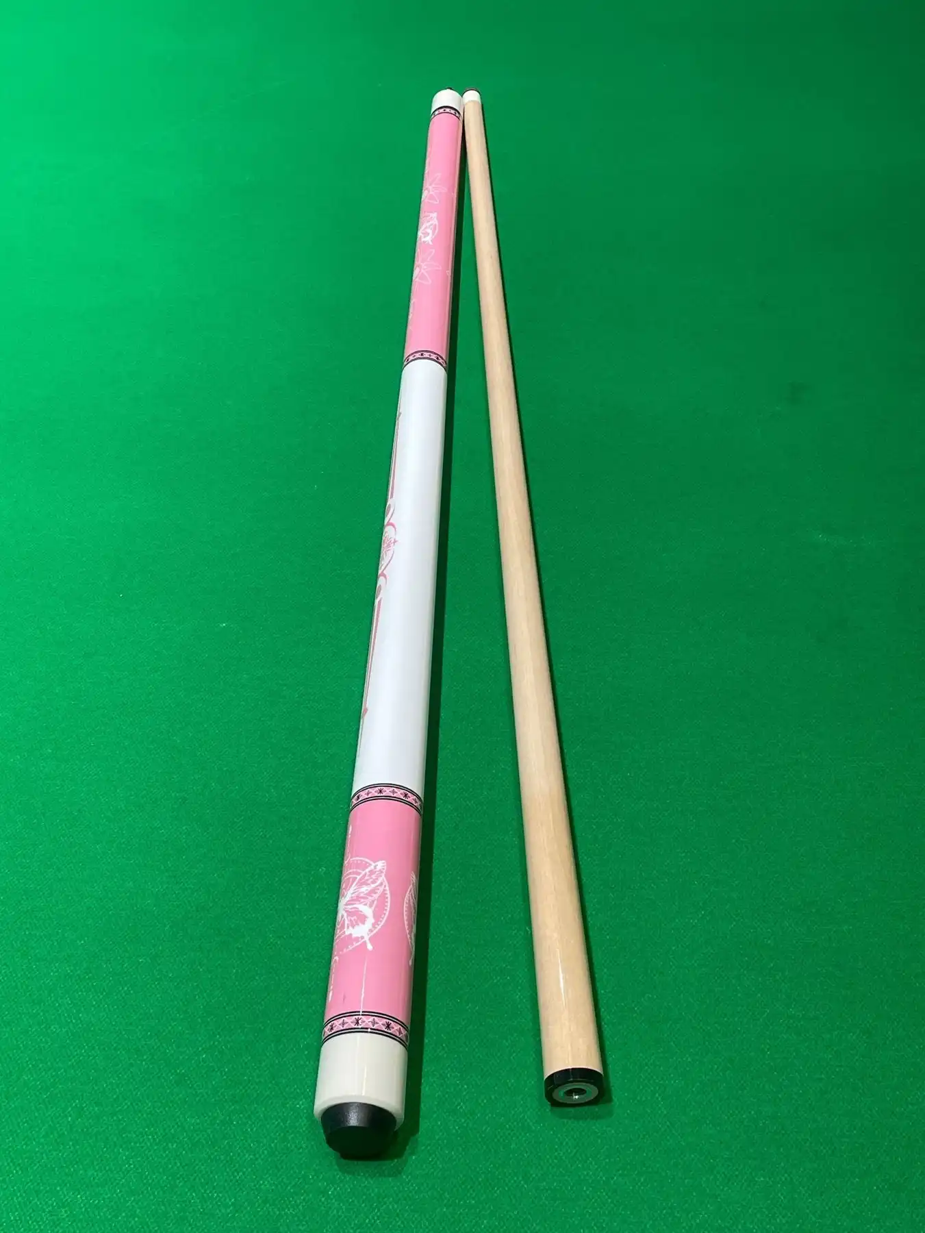 Billiard manufacturer direct sale in stock American 1/2 split cue 13MM large tip cue