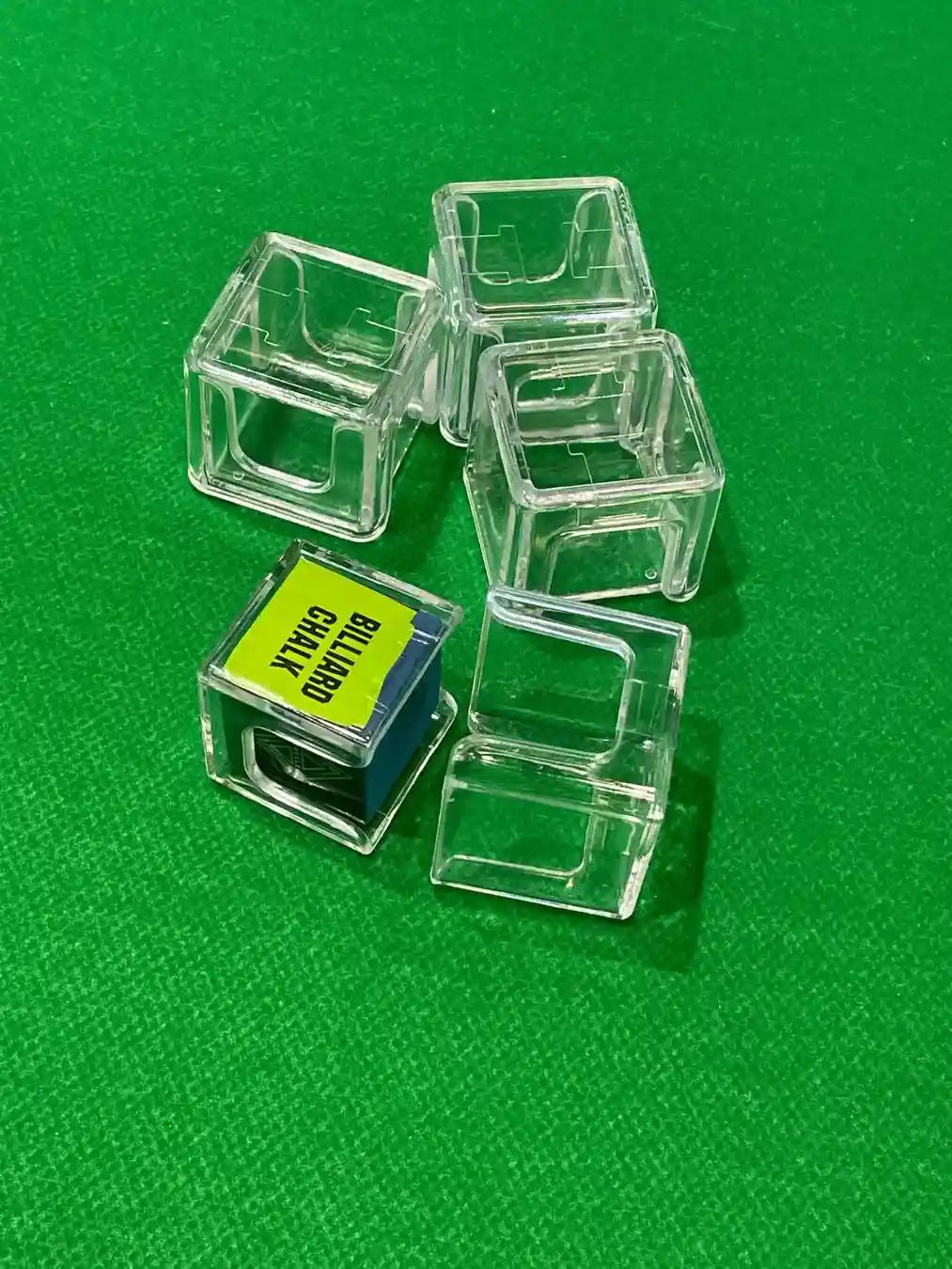 Billiards Chalk Powder Storage Box, Moisture-proof Box, Transparent Plastic Acrylic Medium 8g Billiards case, photograph 6