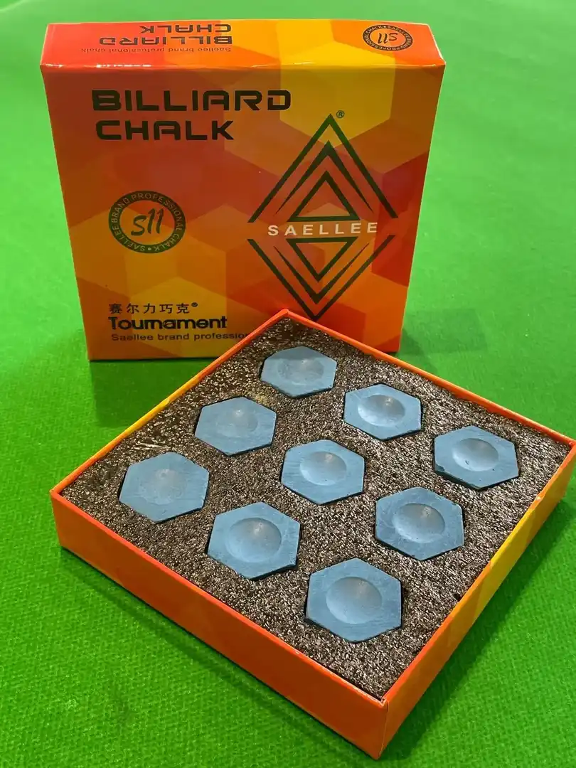 Factory Direct Billiards Chalk Powder Oil-Based Chalk Powder 9 Pieces/Box, photograph 3