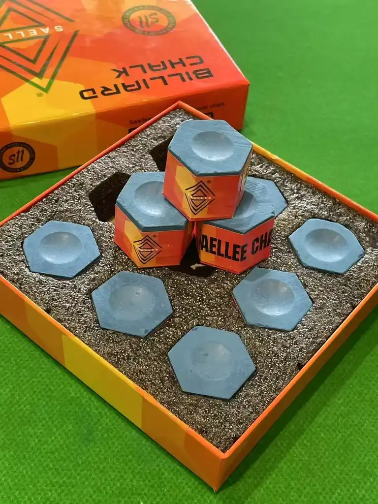 Factory Direct Billiards Chalk Powder Oil-Based Chalk Powder 9 Pieces/Box, photograph 4