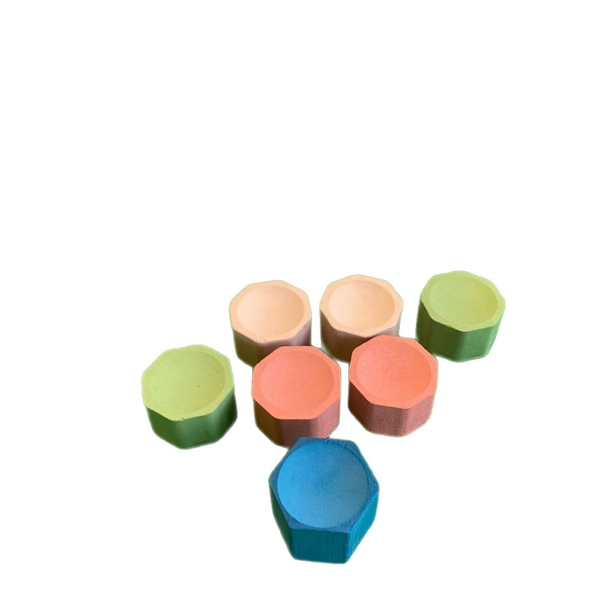 Factory Direct Premium Hexagonal Pool Cue Chalk – Billiard Chalk Powder for Snooker & Black Eight, Professiona