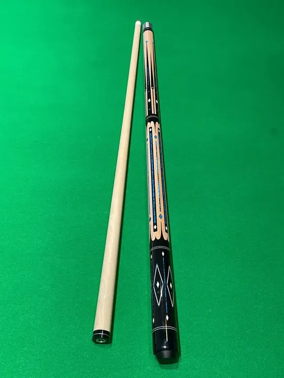 Factory direct sale in-stock high-end billiard cue 1/2 split American large head billiard cue
