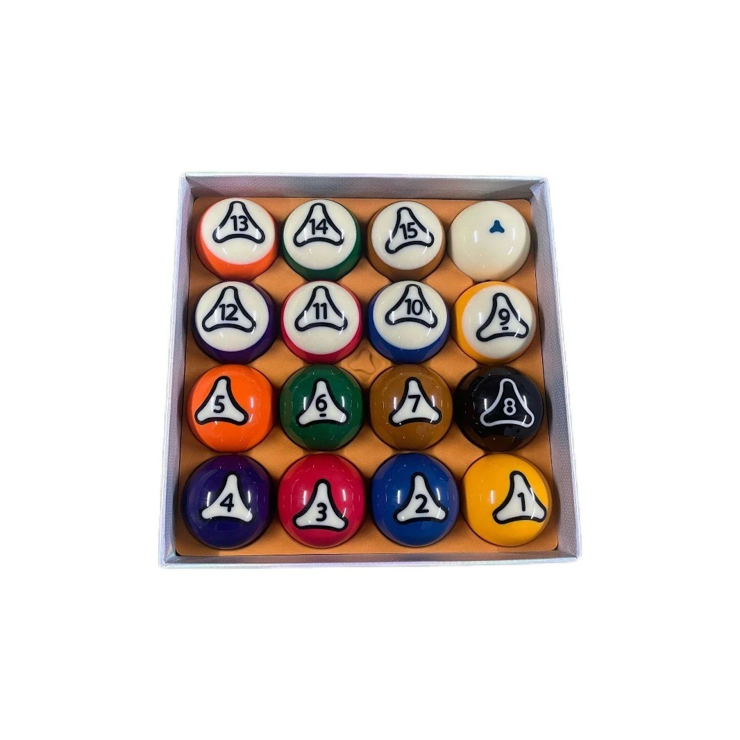 Foreign Trade Wholesale Black Eight Ball Medium Ball American Sixteen Color 12A Billiards Large Billiards Pana, photograph 3