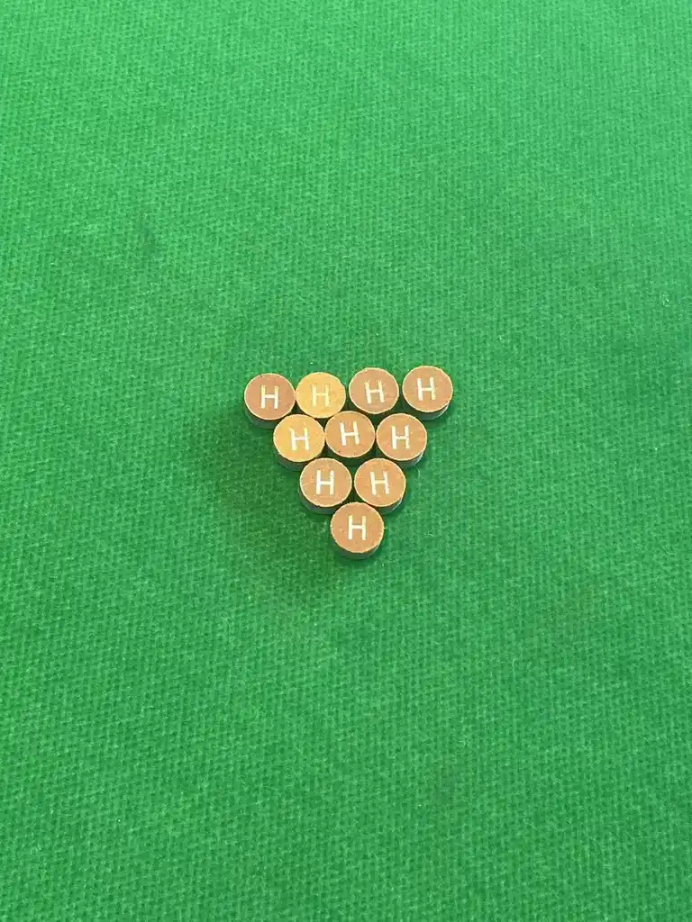 High Quality Multi Layer Billiard House Pool Cue Tips Snooker Cue Tip 10mm 11mm 13mm 14mm, photograph 2