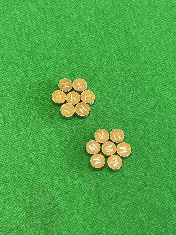 High Quality Multi Layer Billiard House Pool Cue Tips Snooker Cue Tip 10mm 11mm 13mm 14mm, photograph 3