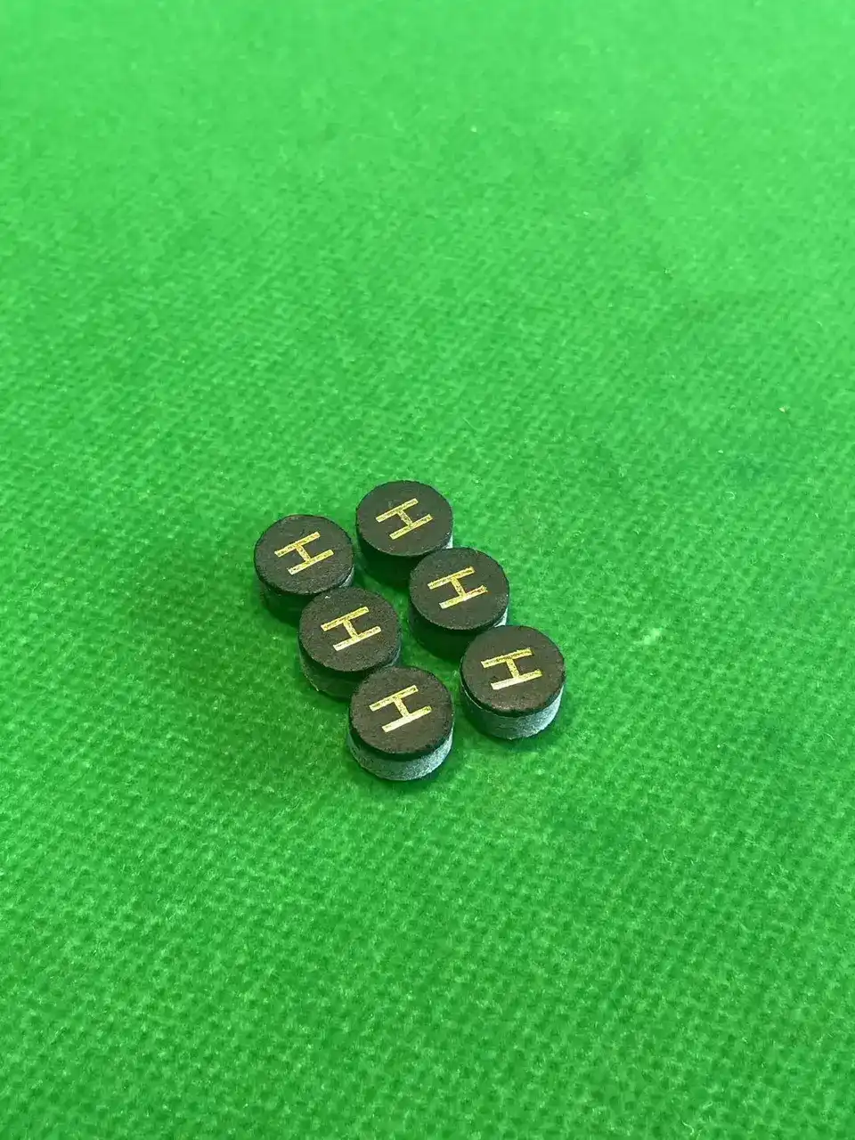 High Quality Wholesale Multi Layer Billiard House Pool Cue Tips Snooker Cue Tip 10mm 11mm 13mm 14mm, photograph 4