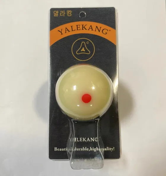 Individual High Quality Phenolic Resin Cue Ball 2 1/4″ With 6 Red Dots Tournament Pool Ball