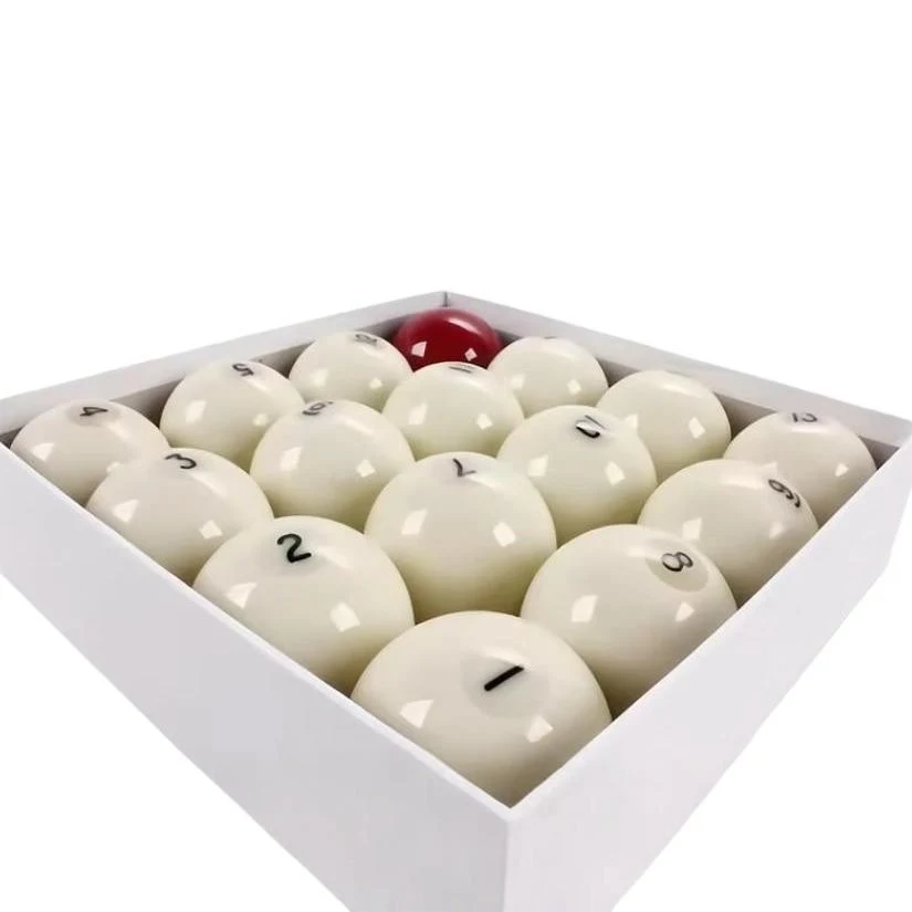 Large 60.3mm Russian billiard balls (Russian style) with 16 white balls, suitable for export to cross-border e, photograph 6