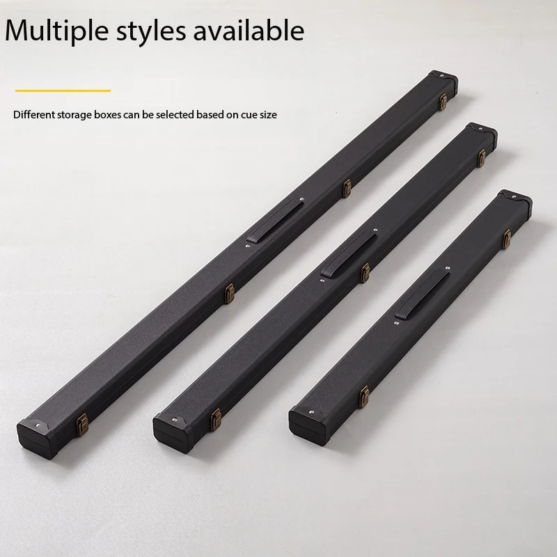 New billiard cue case with double slots, integrated through-cudgel, snooker cue with large head, 3/4 split des, photograph 5