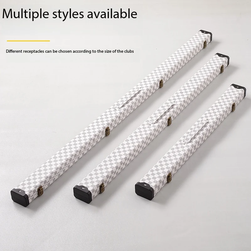 New billiard cue case with double slots, integrated through-cudgel, snooker cue with large head, 3/4 split des, photograph 4
