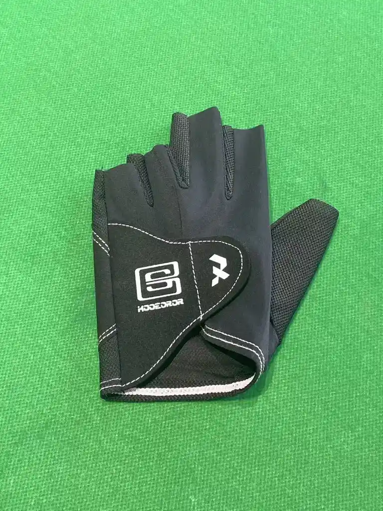New!!!!Billiard gloves, half-finger style, smooth, elastic, breathable, non-slip, thin, Velcro design, suitabl, photograph 3