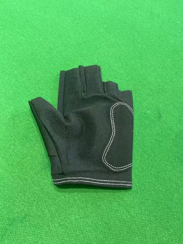 New!!!!Billiard gloves, half-finger style, smooth, elastic, breathable, non-slip, thin, Velcro design, suitabl, photograph 5