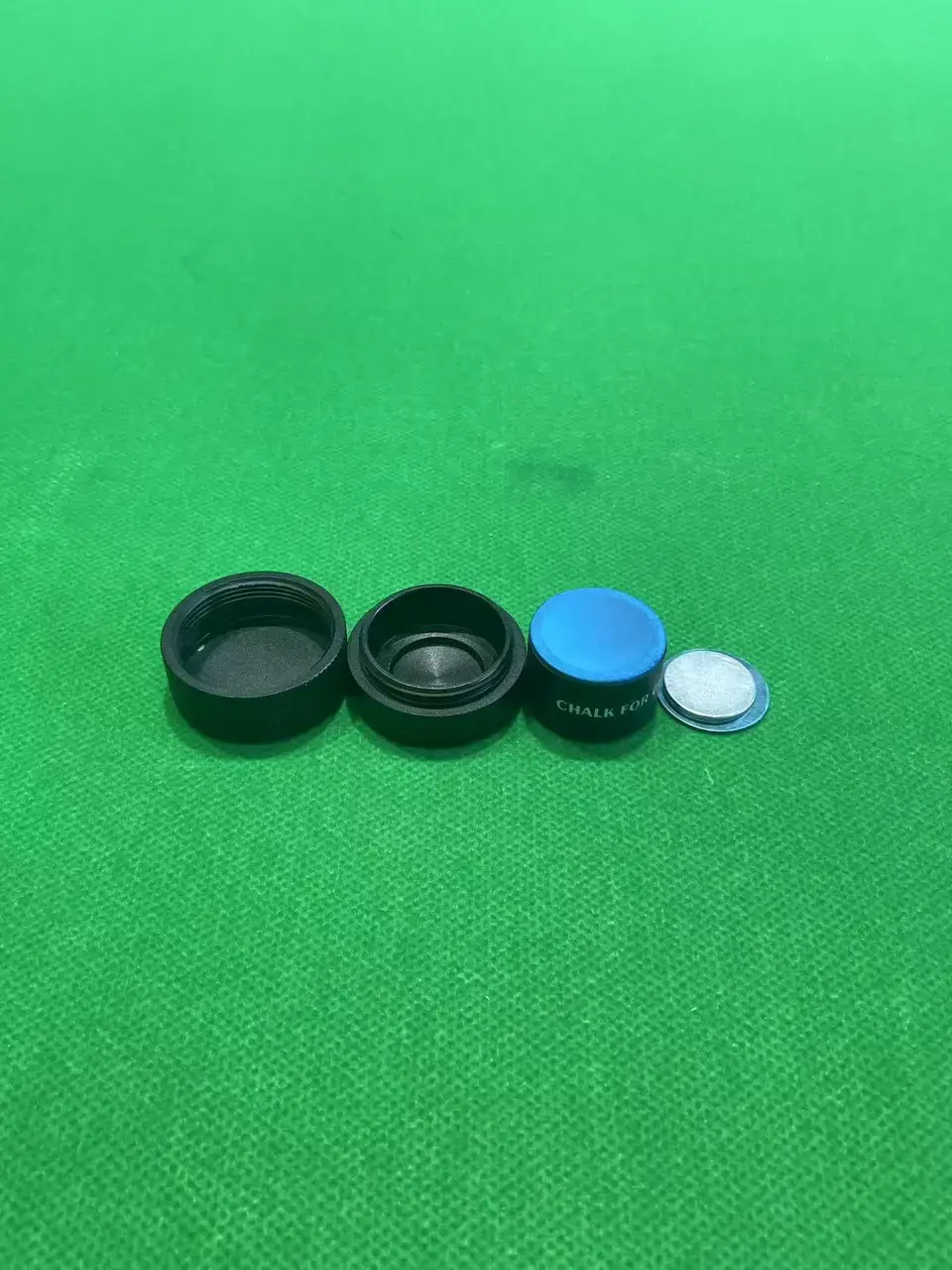 Round Magnetic Billiard Chalk Holder Billiard Chalk Case for Chalk Pool Snooker Accessories, photograph 4