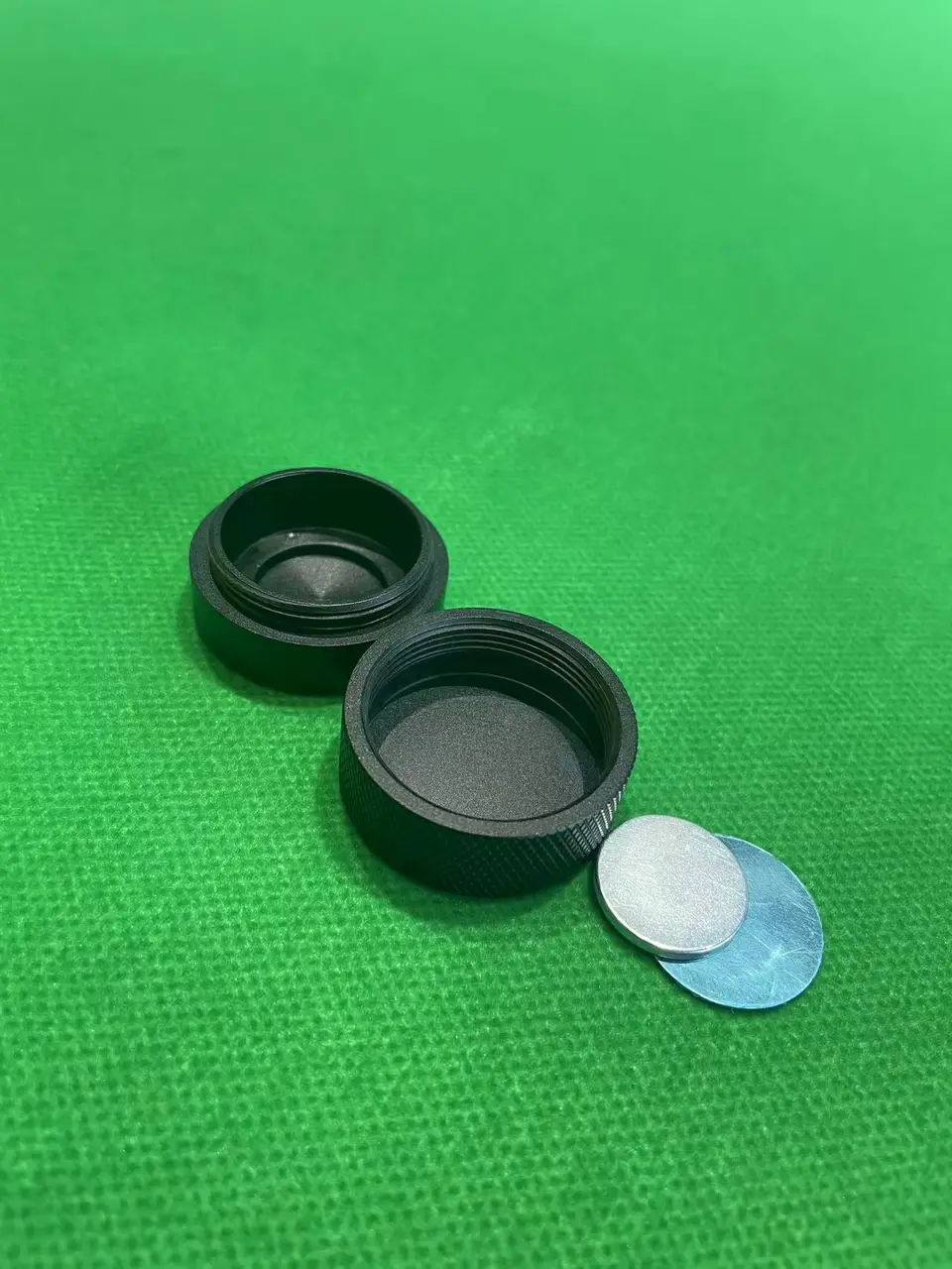 Round Magnetic Billiard Chalk Holder Billiard Chalk Case for Chalk Pool Snooker Accessories, photograph 5