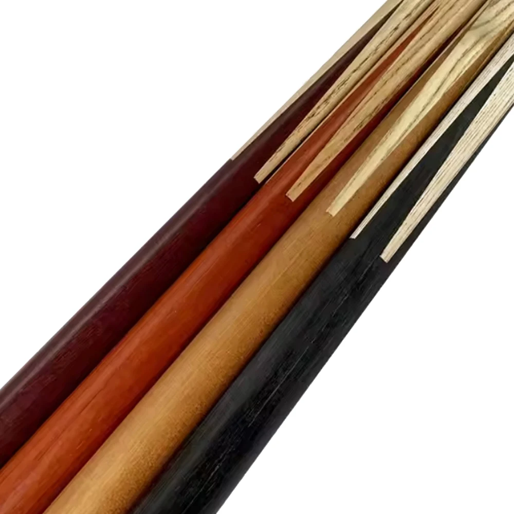 Solid Wood One Piece Snooker Cue,Rose Wood, Pool Cue Hand Made, photograph 4