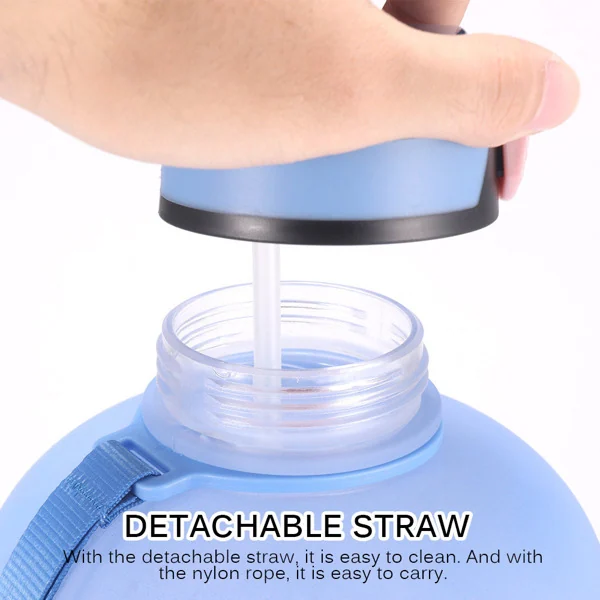 1 Gallon 3.78L Portable Sports Bucket Large Sport Water Bottle, product photo 9