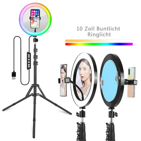 Tripod stand adjusted to a high angle, showing stability and flexibility