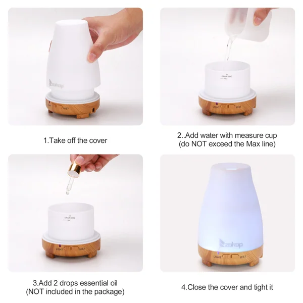 diffuser and remote in a retail box with branded artwork