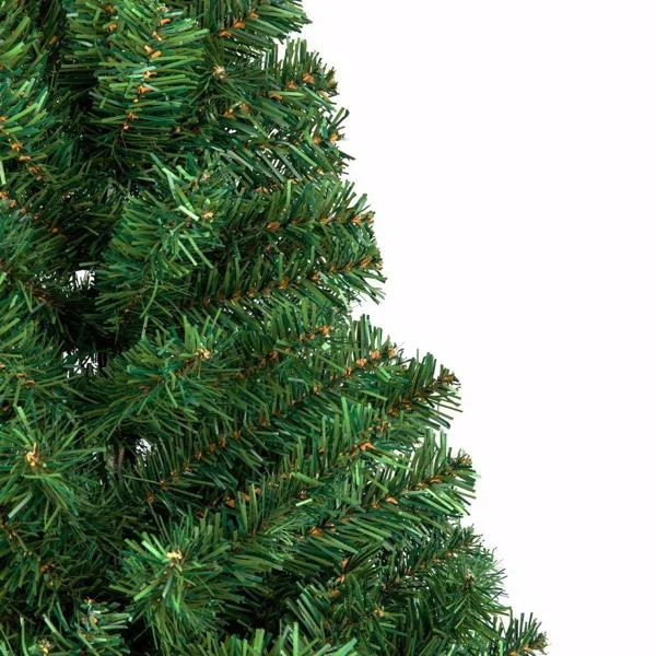 Side view of the 1050-branch tree showing full density and height