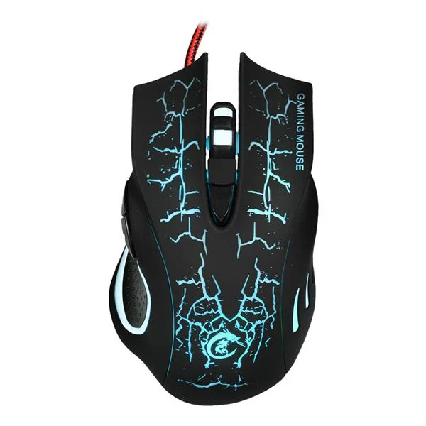 Mouse in use with a hand hovering above the surface, ready to click