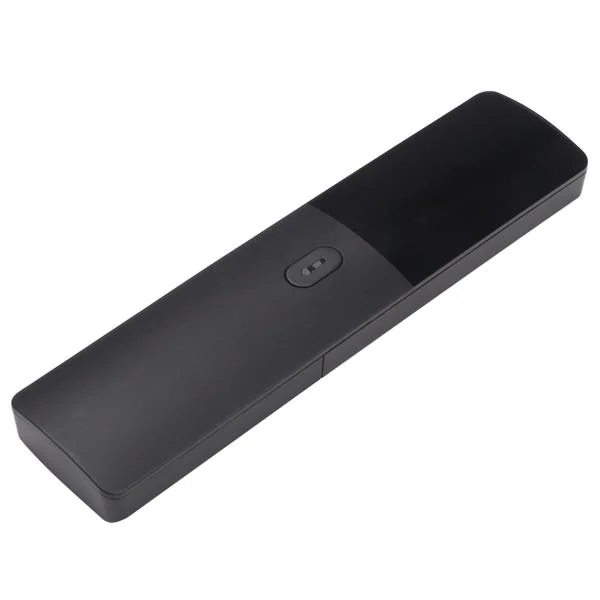 Side view of the thermometer showing its slim profile and compact size