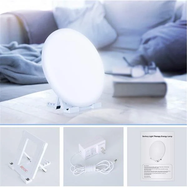 packaging of the lamp with your artwork and instructions