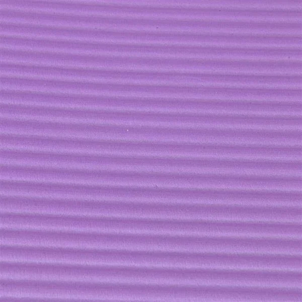 Flat layout of the yoga mat with dimensions labeled in cm and inch