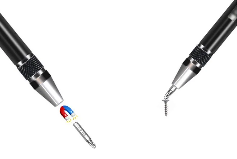 Screwdriver set in its OPP bag, ready for packaging or display