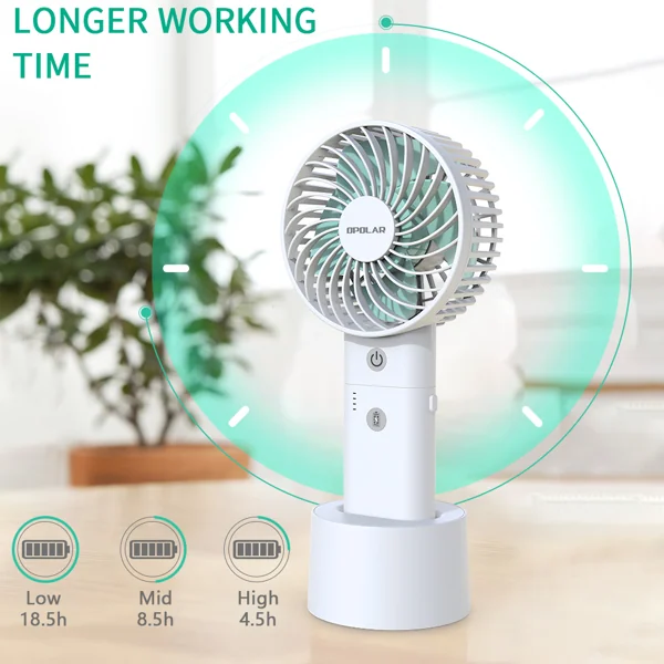 Packaged fan in retail box with your logo and artwork