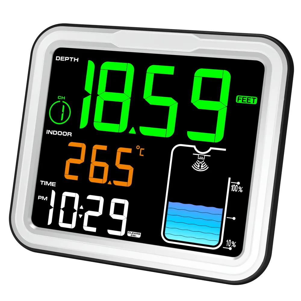 FT-0024 8 or 16 channel Wireless Ultrasonic Tank Liquid Level Meter - view 2