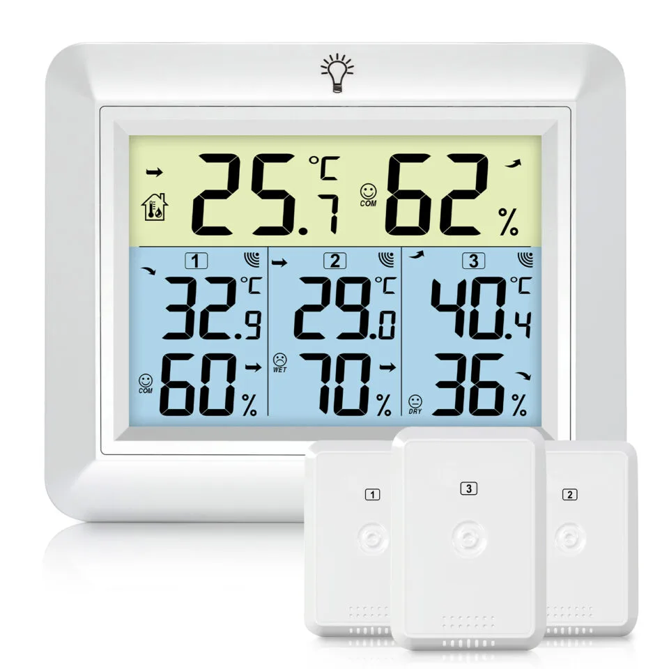 Wireless Thermometers and Hygrometers