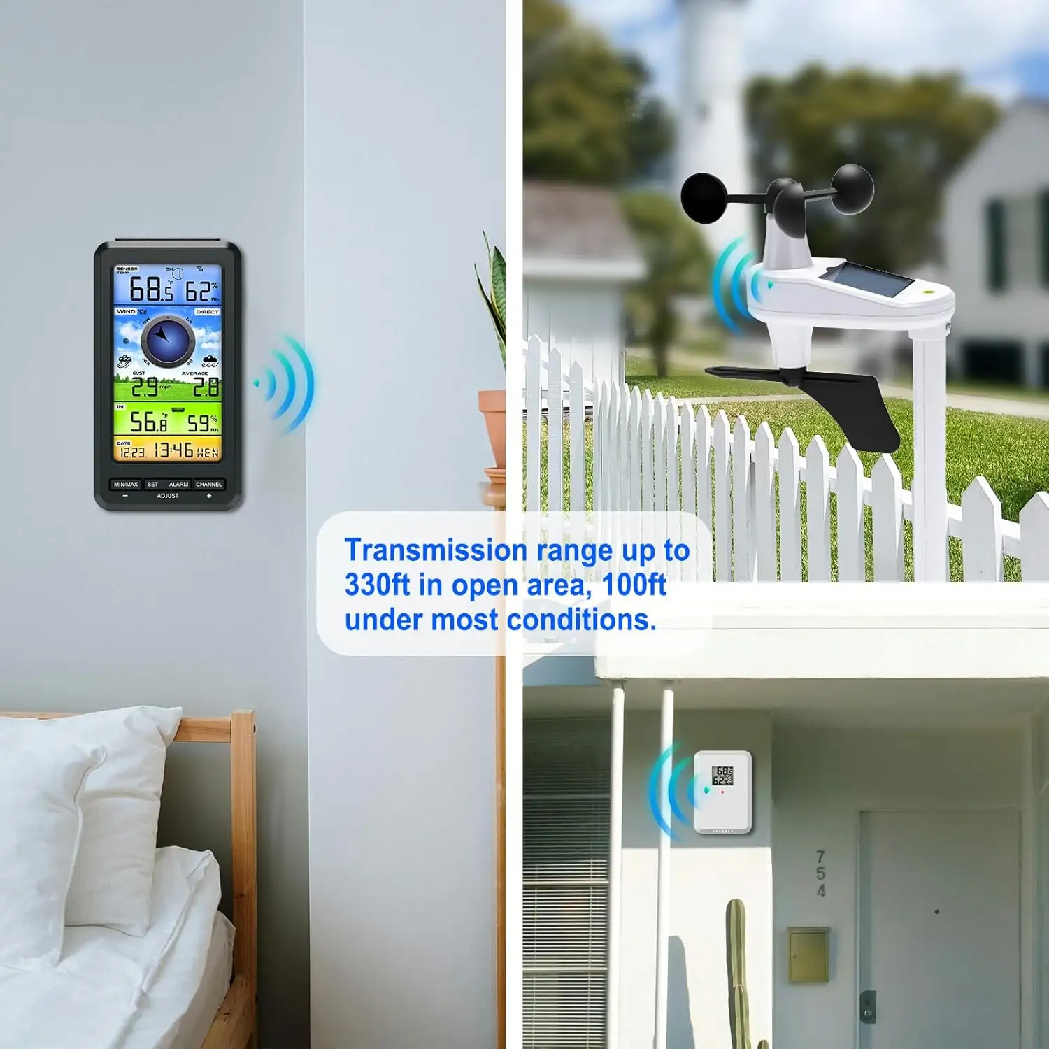FT0214 Weather Station Wind Gauge - view 6