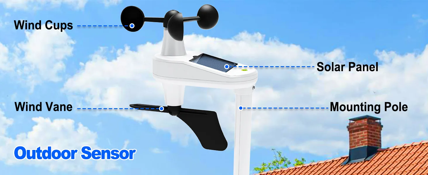 FT0214 Weather Station Wind Gauge - view 10