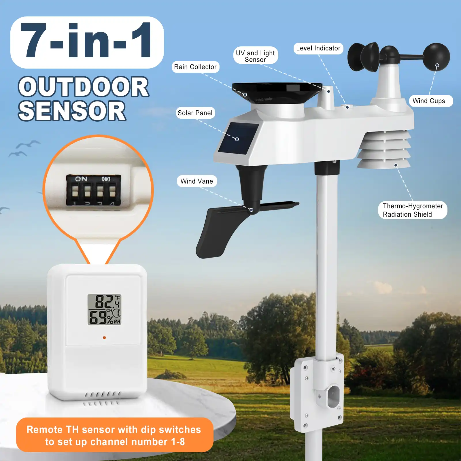 FT0300 WiFi Weather Station - view 3